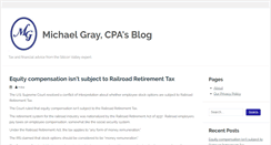 Desktop Screenshot of michaelgraycpa.com
